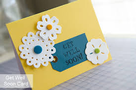 It features a puppy in bed with a thermometer in its mouth with the message, get well soon! it's a great card for kids to give to other kids. Easy Get Well Soon Card Designs