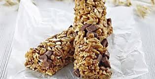 Barritas De Banana Y Avena Saludables Y Crocantes Receta Barra De Cereal Casera Barritas Energeticas Caseras Barra De Cereal