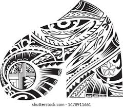 Ii ★★★ chest & shoulder tattoos of maori tribal designs by monarch studio tattoo of polynesian armour on chest & shoulder featuring 2 beautiful marquesas's crosses surrounded by a beautiful design or pattern of maori motifs, by monarch studio in hawaï. Maori Tattoo Design Chest Stock Vector Royalty Free 1478911661