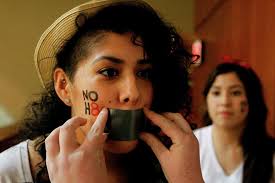 NOH8 photographic silent protest