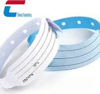 Disposable RFID PVC Wristbands/Bracelets Factory