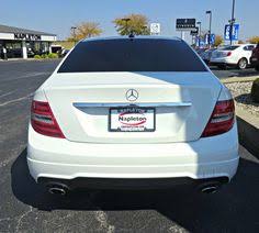 Used 2012 Mercedes Benz C Class C300 Sport In Arctic White With Black Interior All Wheel Drive Benz C Benz Mercedes Benz