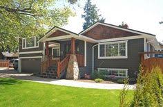 Raised ranch homes frequently lack a hall closet, and, in most cases, poorly laid out stairs require you to step either up or down to close the front door. 160 Raised Ranch Ideas House Exterior Split Foyer Exterior Remodel