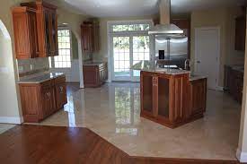 The new kitchen before after slate kitchen kitchen floor tile. Matching Countertops To Cabinets Dalene Flooring