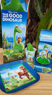 The good dinosaur party supplies feature the unlikely pair of arlo and spot! The Good Dinosaur Party Supplies