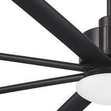 Integrated led indoor/outdoor brushed nickel ceiling fan with light and remote control 4.1 out of 5 stars 7 1 offer from $589.95 Minka Aire Slipstream 65 In Integrated Led Indoor Outdoor Coal Ceiling Fan With Light With Remote Control F888l Cl The Home Depot