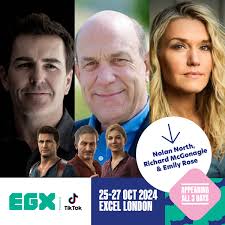 The cast of Uncharted will be crash landing at EGX & MCM Comic Con this  October! 🥳 The voices behind Nathan Drake, Victor 'Sully' Sullivan and  Elena Fisher are joining us all