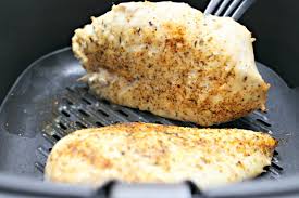 Transfer thighs to a plate and. Easy Air Fryer Grilled Chicken Breasts