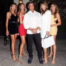 Jennifer flavin (wife since 1997). Sylvester Stallone Celebrates Wife Jennifer Flavin S Birthday Alongside Stunning Daughters People Jennifer Flavin Sylvester Stallone Celebrity Kids