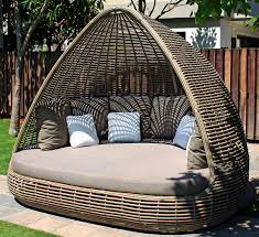 Look for pieces that are straight have no knots or other defects visible and that are not deformed. Skyline Garden Kubu Mushroom Daybed In Silver Metal Frame With Fabric Walnut Weave Moodmaestro Luxury Garden Design Outdoor Daybed Outdoor Furniture Design