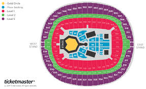 Westlife Seating Plan Wembley Stadium