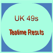 Uk49's teatime is a uk lottery draw that takes place every evening. Teatime Results 2021