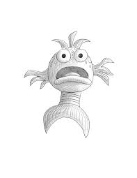 Pout Pout Fish Printable For Puppet Fish Coloring Page Pout Pout Fish Coloring Pages