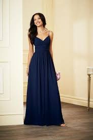 Alfred Angelo 7301 V Neck Bridesmaid Jumpsuit Long Navy Blue Bridesmaid Dresses Bridesmaid Dresses Long Blue Navy Blue Bridesmaid Dresses