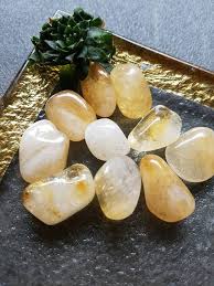 Citrine Natural Citrine Citrine Crystal Tumbled Crystals November Birthstone Citrine Gemstone Citrine Crystal Crystals And Gemstones Citrine Stone
