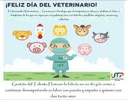 Hoy se les rinde un homenaje a los profesionales que cuidan la salud de los animales en colombia. Feliz Dia Del Veterinario