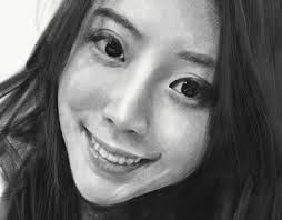 The illustrations 周子瑜的素描 tzuyu 쯔위 is tagged 似顏繪 and 周子瑜. Leo Huang On Behance