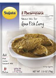 My goan fish curry dish is a packed full of flavour yet quick and simple to make. Sujata Goan Fish Curry Sujata