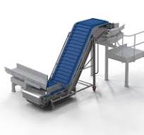 Incline Conveyor Belts Flighted Belt OEM Factory Custom PVC/PU Belt  Inclined Elevating Conveyor With