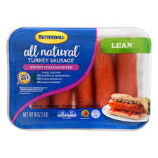 While the links are grilling, cut the croissant in half lengthwise. Save On Butterball Turkey Sausage Sweet Italian Style Lean All Natural Order Online Delivery Stop Shop