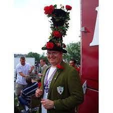The 12 Most Ridiculous Kentucky Derby Hats Kentucky Derby Party Hats Kentucky Derby Hats Derby Hats