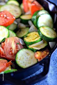 Add the zucchini, salt, pepper, thyme, and remaining less sodium butter with canola oil. Skillet Zucchini Recipe Add A Pinch