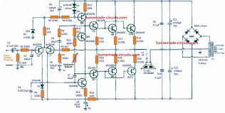 Here is a photo of the wiring side of the hammonator 2rvt amp, it is essentially the hammonator 1 schema with a few additions.the. 100 Watt Guitar Amplifier Circuit Homemade Circuit Projects