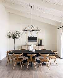 Atlanta Interior Designer On Instagram Today S Agenda 1 Rest 2 Soak Up All The Fall Goodness Black Dining Room Black Dining Room Table Neutral Dining Room