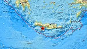 Σεισμός σημειώθηκε πριν από λίγο στην κρήτη. Seismos Twra Notia Ths Krhths Ais8htos Se Polles Perioxes Cnn Gr
