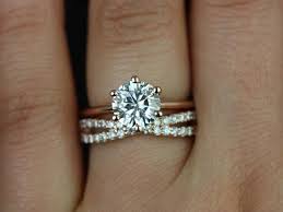 Rose Gold Brown Diamond Knife Edge Solitaire Google Search Diamond Wedding Bands Wedding Rings Engagement Wedding Rings