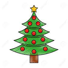 L'histoire alors qu'il commence à sérieusement douter de l'existence du père noël, un jeune garçon embarque à bord d'un train mystérieux : Dessin Anime D Illustration Vectorielle De Sapin De Noel Clip Art Libres De Droits Vecteurs Et Illustration Image 76781109