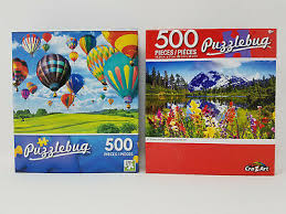 Buy fantastic colorful lollipops suckers dum dums! Cra Z Art 500 Piece Jigsaw Puzzle Balloon Flower Field Puzzles Appoo Contemporary Puzzles