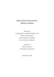 Redewendungen Wer Im Glashaus Sitzt Sollte Nicht Mit Steinen Werfen Pdf Idiom Treatment Experiments In Machine Translation Dimitra Anastasiou Academia Edu