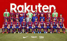 Futbol club barcelona is responsible for this page. Fc Barcelona Pose For The Official Photo