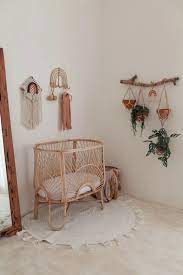 Rainbow Rattan Wall Hook Modern Baby Room Baby Room Decor Baby Room Themes