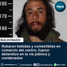Luis Marcelo Píriz Pereira, de 32 años de edad y poseedor de un antecedente  y P.A.R.R., de 29 años de edad fueron condenados como autores penalmente  responsables de un delito de hurto