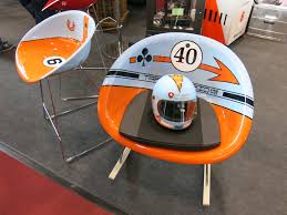 Gulf Chairs Helmet Retro Classics Stuttgart Germany 2015 Voitures Et Motos Amenagement Garage Voiture
