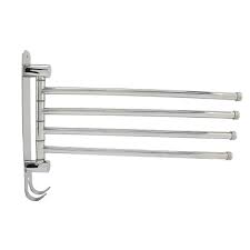 There are 42 swivel towel bar for sale on etsy, and they cost $96.20 on average. Faginey Towel Rod 4 Swivel Towel Rack Bar Rod Rail Holder Bathroom Kitchen 304 Stainless Steel Bathroom Towel Rack Walmart Canada