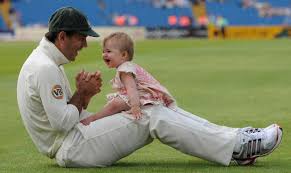 Kane williamson is rated the number two test batsman in the world. Philip Brown Photographs Ricky Ponting Playing With His Daughter