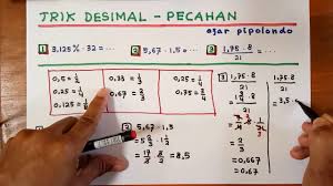 Contoh Soal Tiu Cpns 2018 Trik Hitung Cepat Pecahan Desimal Youtube