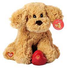 Labrador Puppy Bear Stuffed Animal Baby Heartbeat Puppies