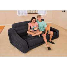 The other feature that is worth mentioning is that the chair can pull out to form a twin size air mattress. Intex Queen Inflatable Pull Out Sofa Bed 1 Each Walmart Com Walmart Com