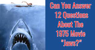Jaw popping can be caused by dysfunction of joints in the jaw. Can You Answer 12 Questions About The 1975 Movie Jaws Quizpug