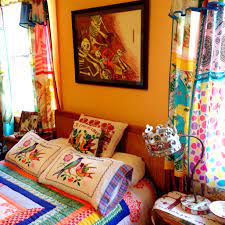 Our Guest Room Guestroom Mexican Diy Curtains Colorful Mexican Home Decor Mexican Decor Amazing Decor