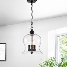Home Accessories Inc Antique Traditional Clear Glass Globe Pendant Light In The Pendant Lighting Department At Lowes Com