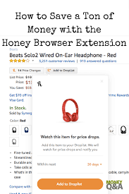 How To Save Money With The Honey Browser Extension Best Money Saving Tips Money Saving Tips Personal Finance Bloggers