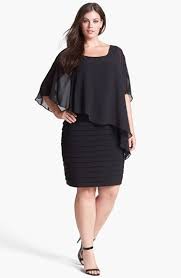 Adrianna Papell Chiffon Overlay Shutter Pleat Sheath Dress Plus Size Vestido Para Gorditas Moda Para Gorditas Vestidos