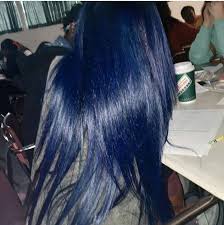 Black And Blue Hair Dye Styles Xolinae Capelli Colorati Bellezza Dei Capelli Capelli Blu