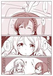 photos and videos by ラブライブ 百合コレ lovelive yuri twitter anime girlxgirl yuri anime yuri