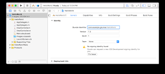 Change Bundle Identifier In Xcode When Submitting My First App In Ios Stack Overflow